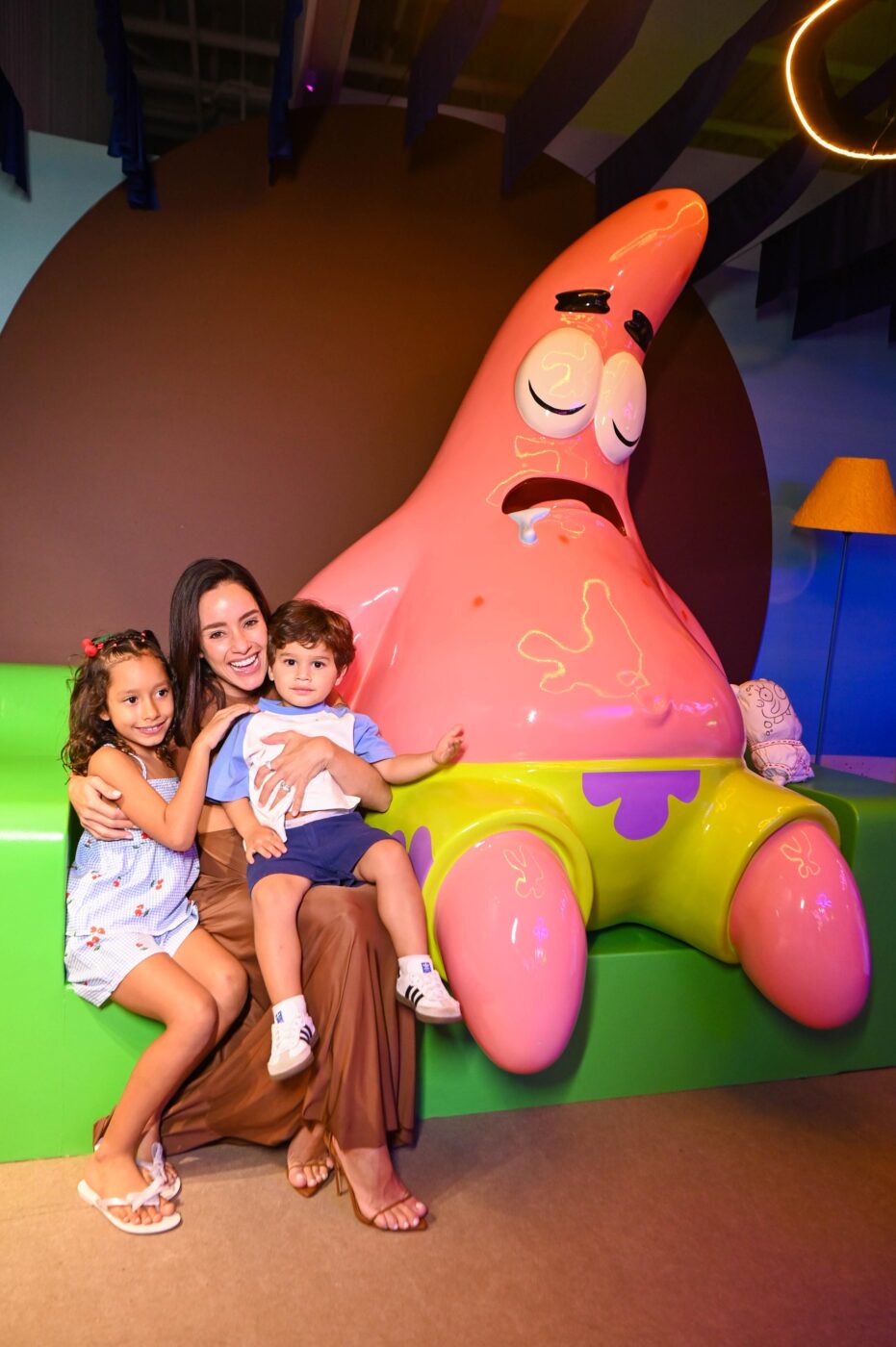 Mavi, Maria Valentina e Leonardo Magalhães