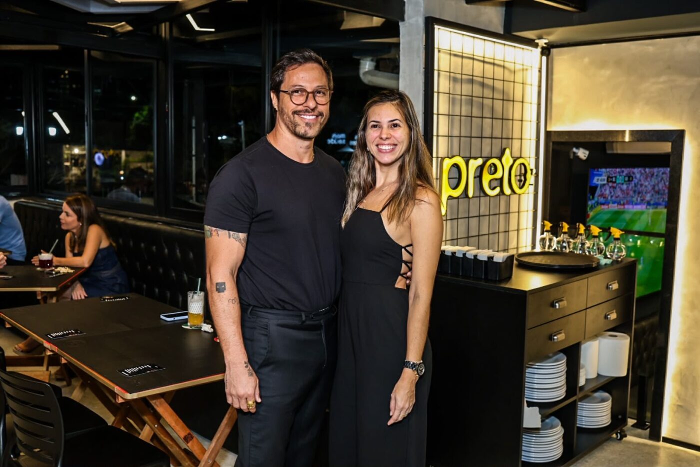 Fábio kerk e Renata Seara