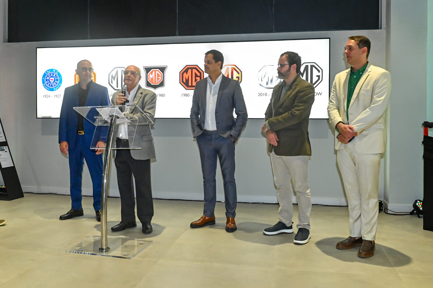 Inauguração da MG Inglaterra