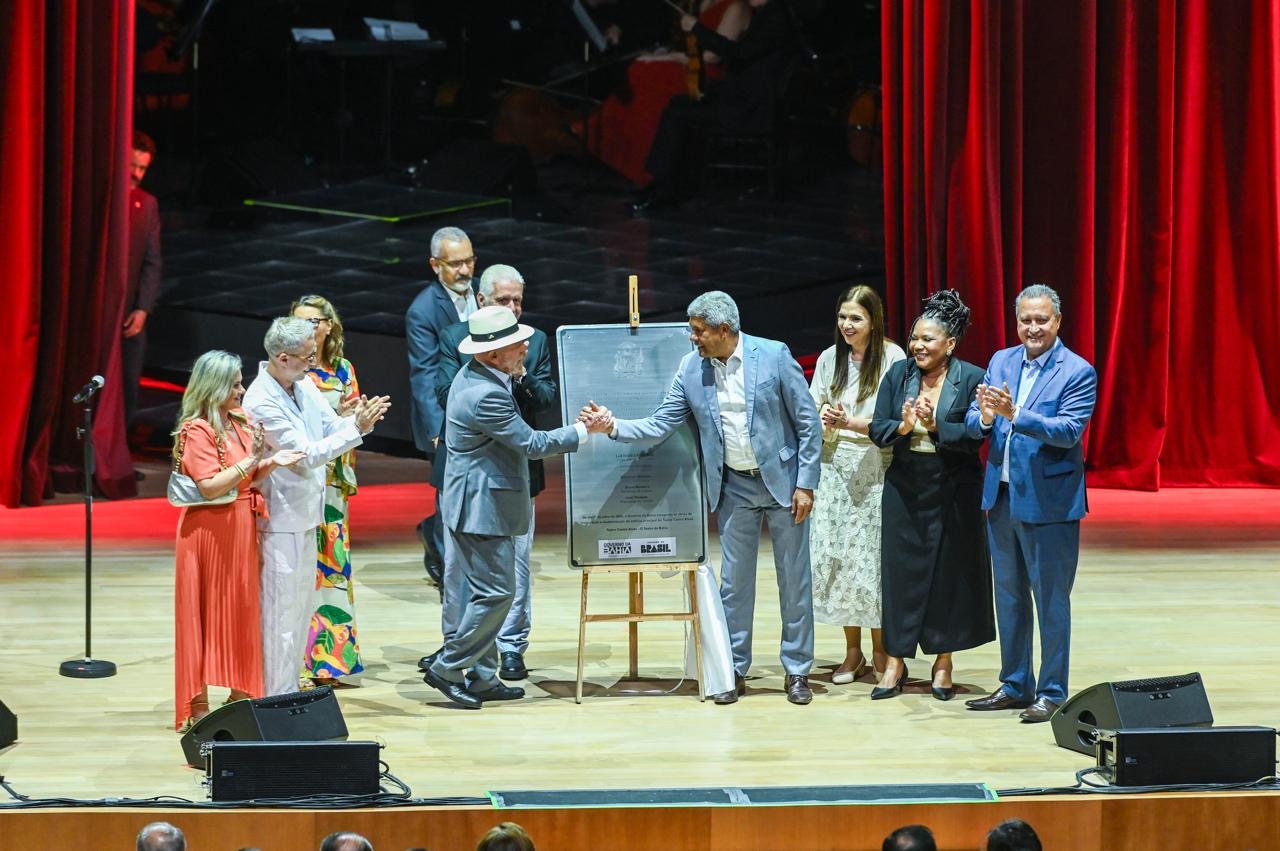 Reinauguração do Teatro Castro Alves 