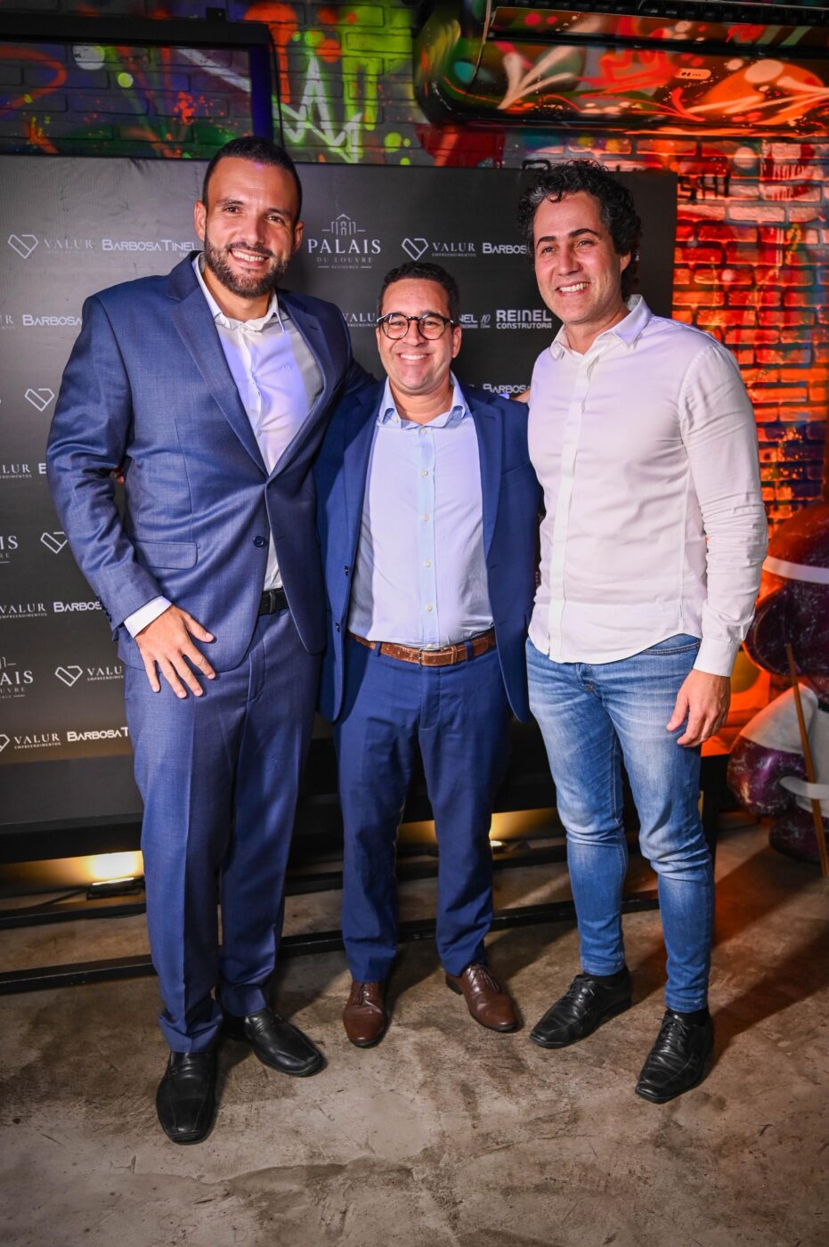Saulo Reinel, Lucas Mercês Viana e Murilo Rocha