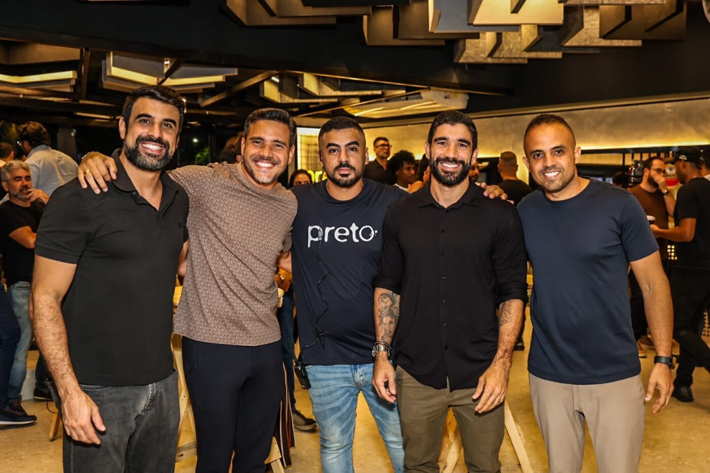 Thiago Hanna, Henrique Almeida, Jamil Máximo e Gustavo Nilo
Nuno jr