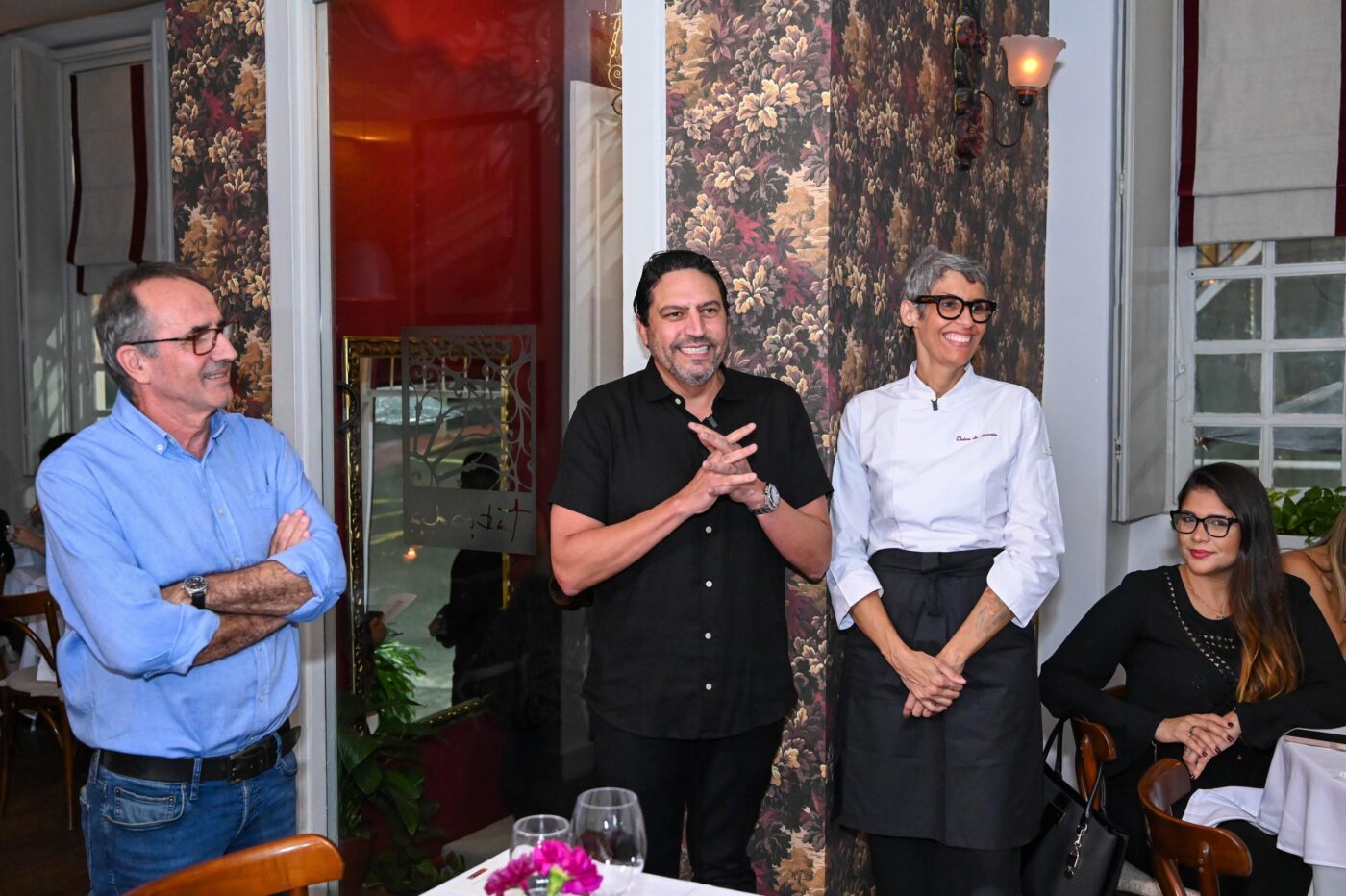 Bertrand Feunteun, Eduardo Magalhães e Elvira de Morais