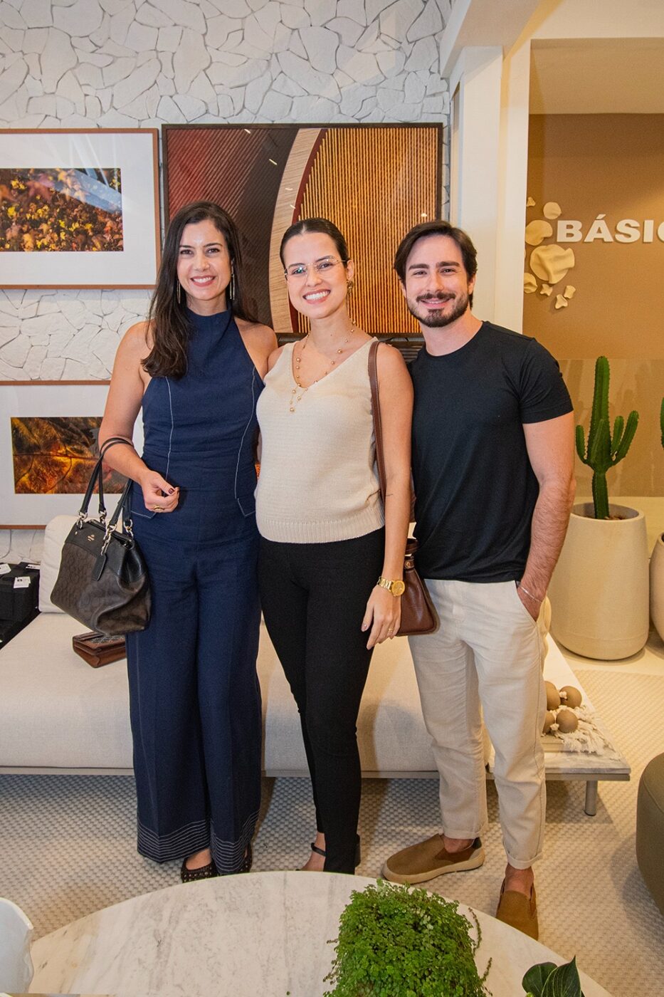 Patricia Martinez, Paula Marques e Lucas Limoncic