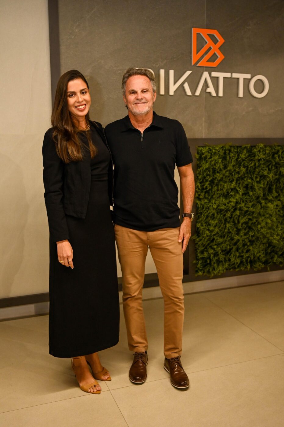 Monica Lago e Aristofanes Vitorino