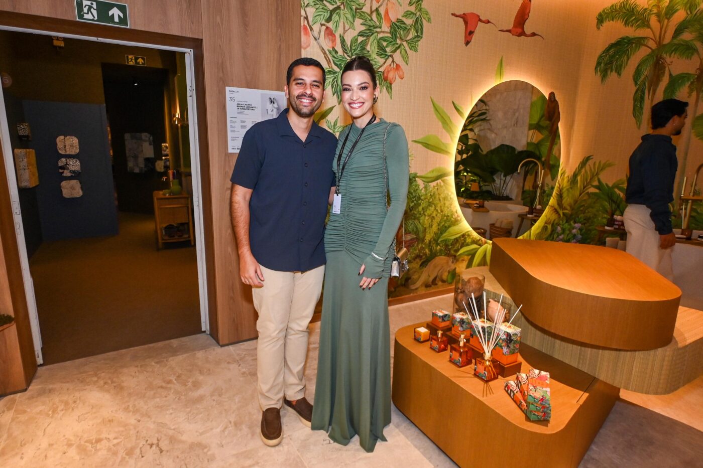 Caio Xavier e Júlia Cacim