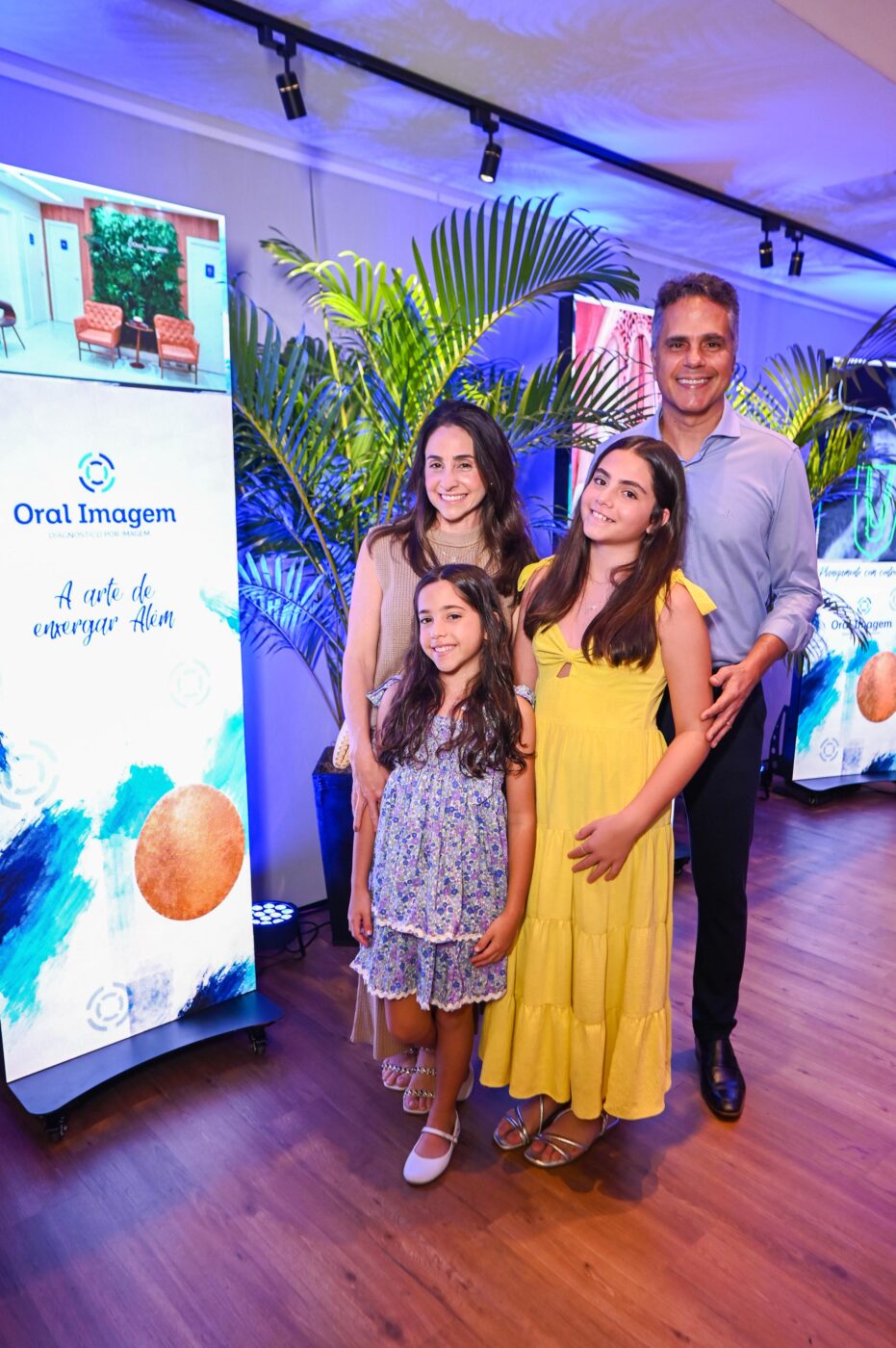 Roberta, Marcelo, Juliana e Fernanda Castellucci