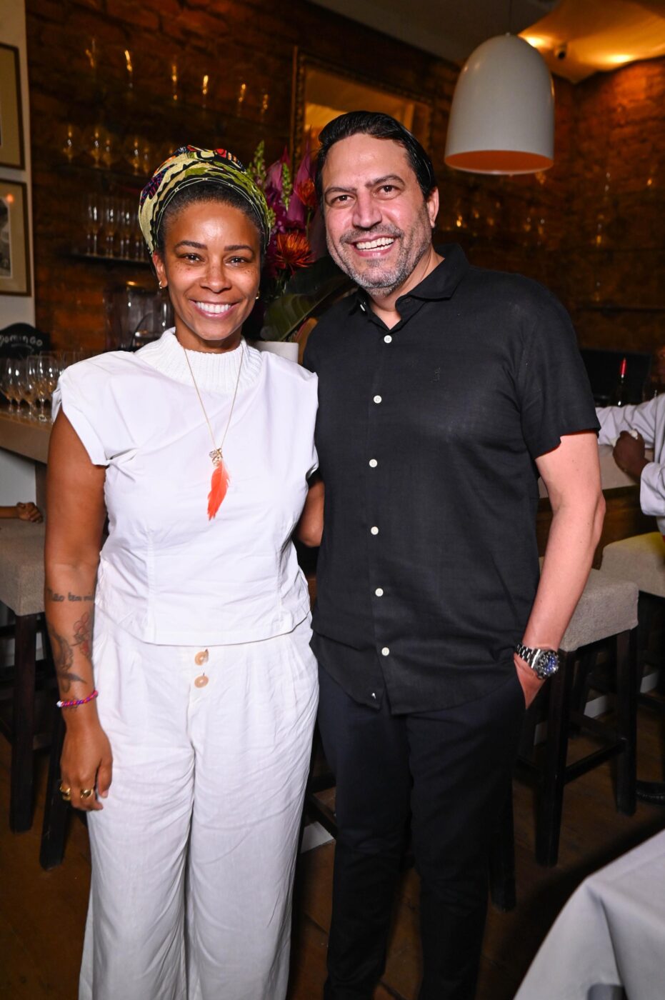 Rita Batista e Eduardo Magalhães