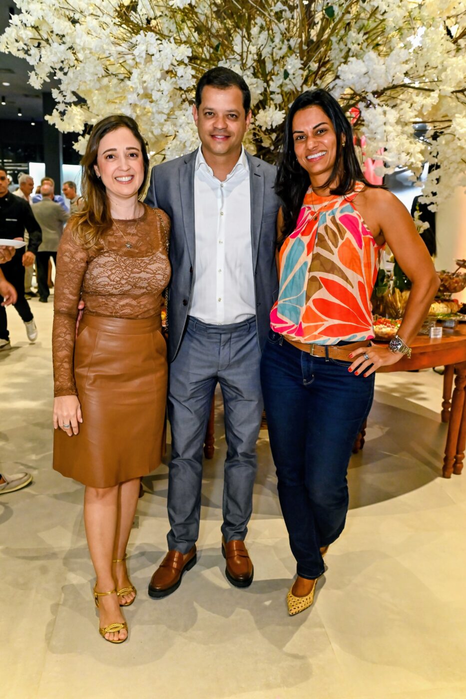 Juliana Sampaio, Andesson Tolentino e Nathalia Figueiredo