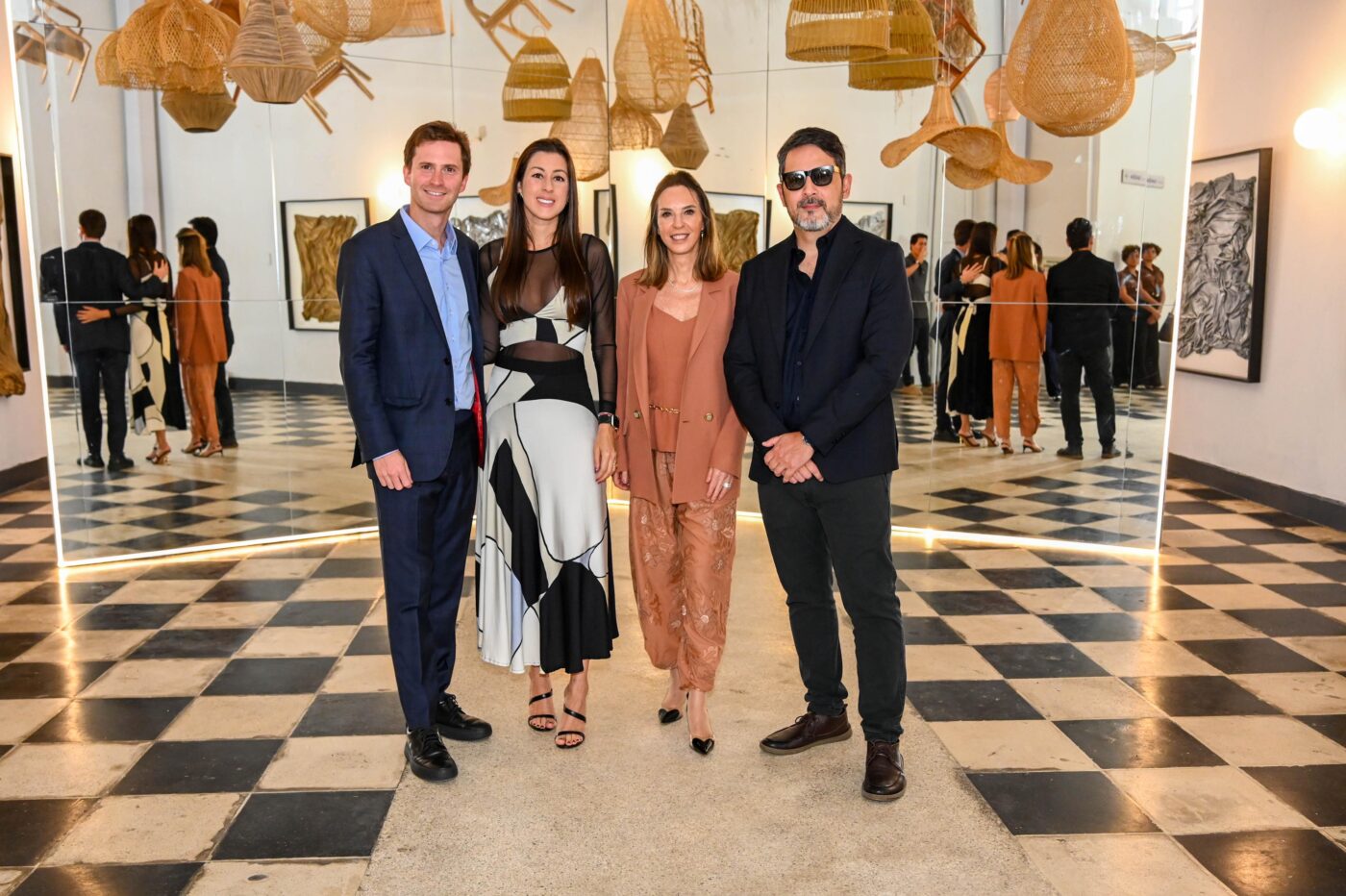 Pitter Schattan, Maria Paula, Esther Schattan e Fabiano Mazzei
