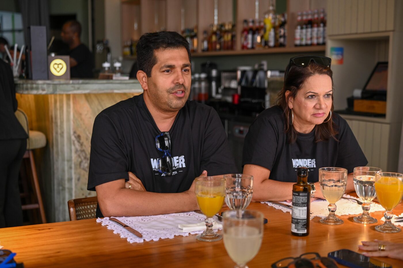 Jimmy Inácio e Pollyanna Caribé