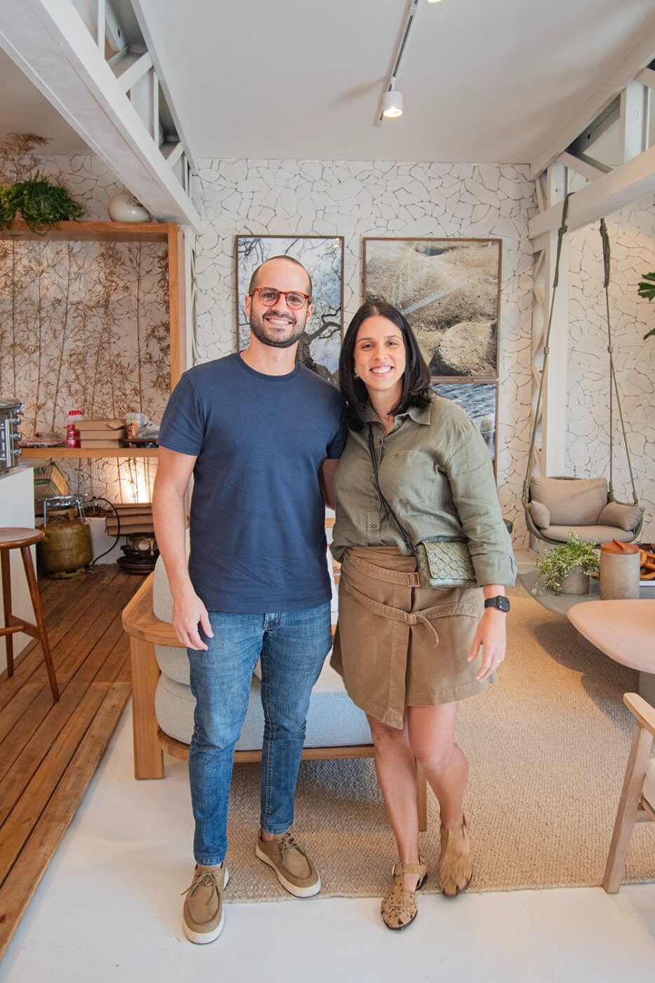 Matheus Brazileiro e Bianca Moreno