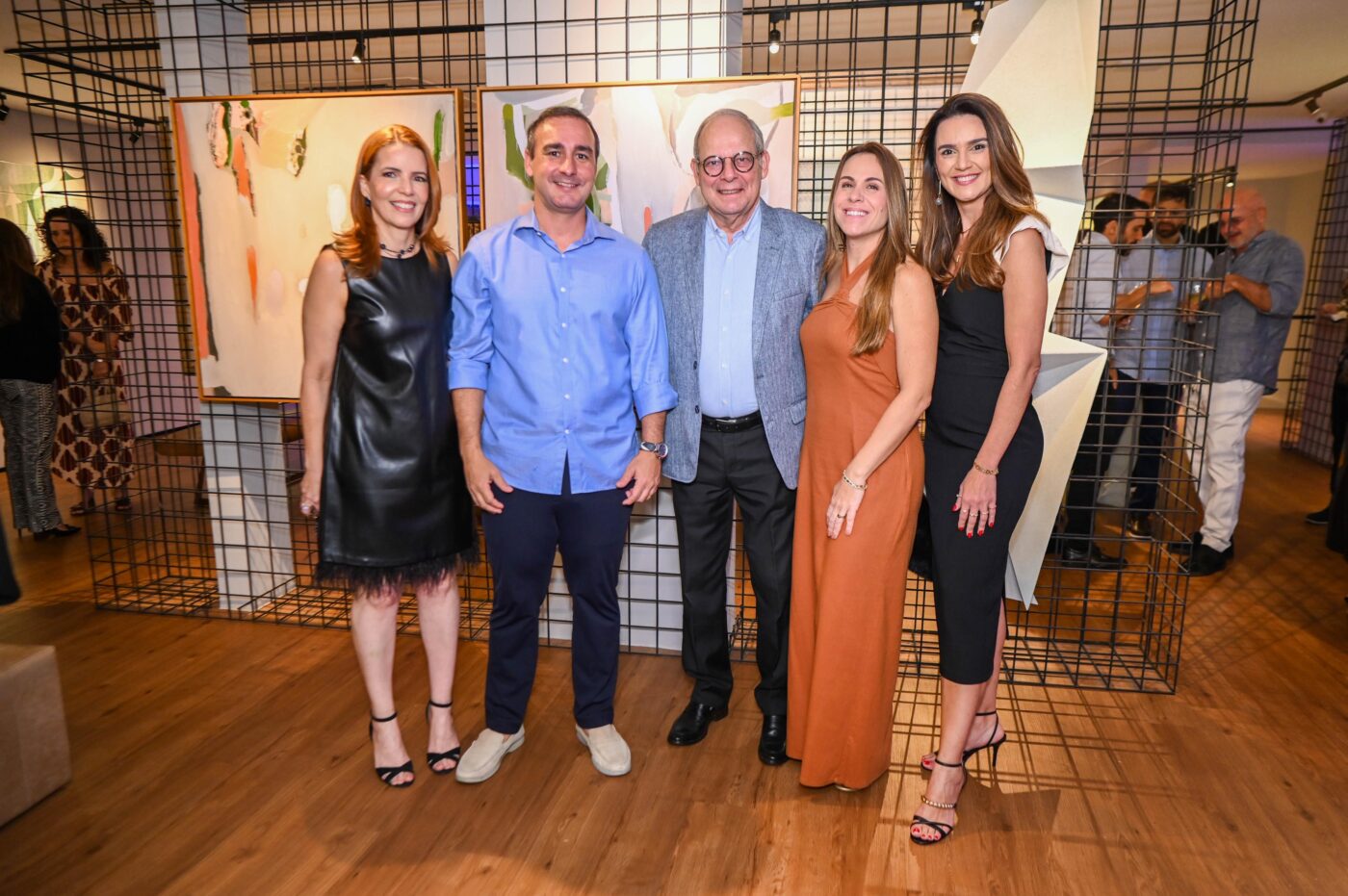 Iêda Crusoé Rebello, Victor Andrade, Paulo Flores, Rafaella Andrade e Juliana Gonzalez
