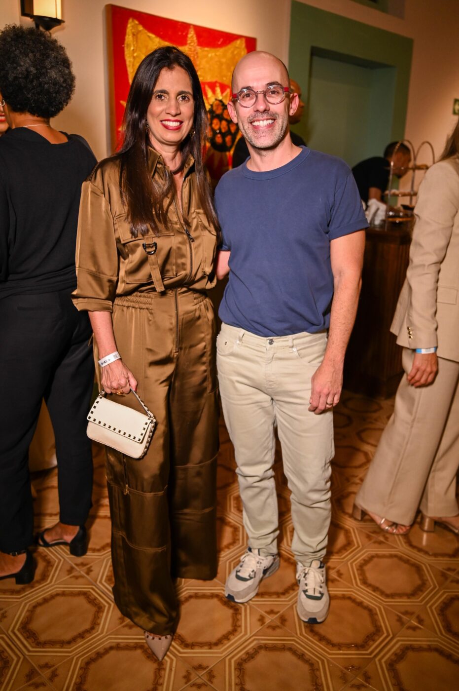 Fernanda Bahia e Gabriel Magalhães 
