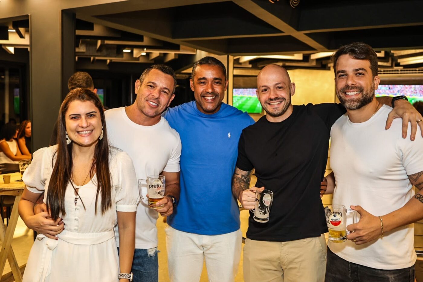 Manoela Medeiros, Marcus Sepulveda, Luiz Gabriel e Daniel Matos 
e Tom miranda