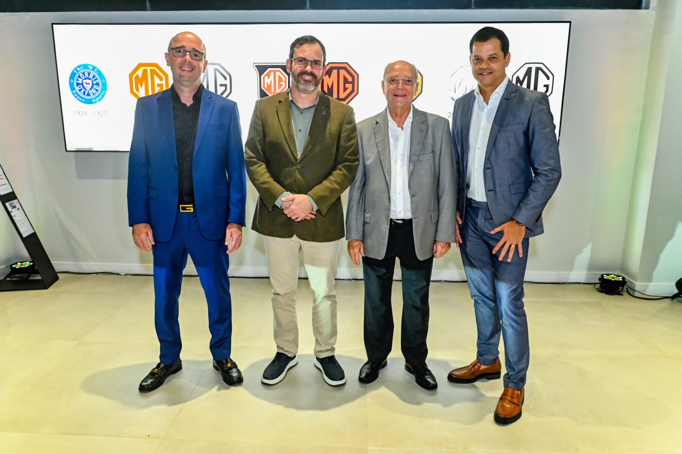 Daniel Sampaio, Antônio Freitas, Antônio Jorge e Andersson Tolentino