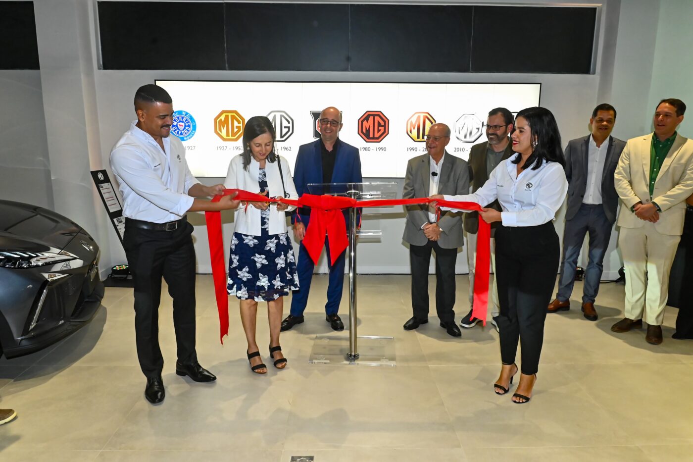Inauguração da MG Inglaterra
