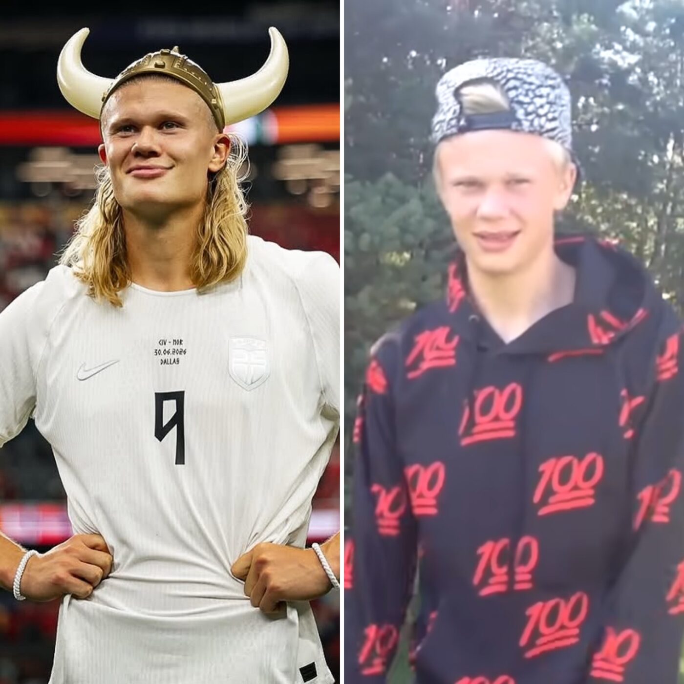 ‘Oficialmente um artista?’: Haaland brinca após música da juventude liderar paradas na Noruega
