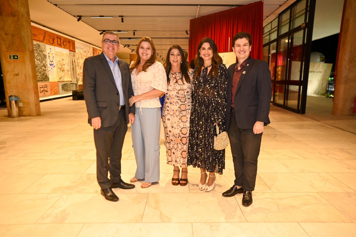 Augusto, Veruschka Correia Lima, Zuca Andrade, Pâmela Lucciola e Victor Pinto