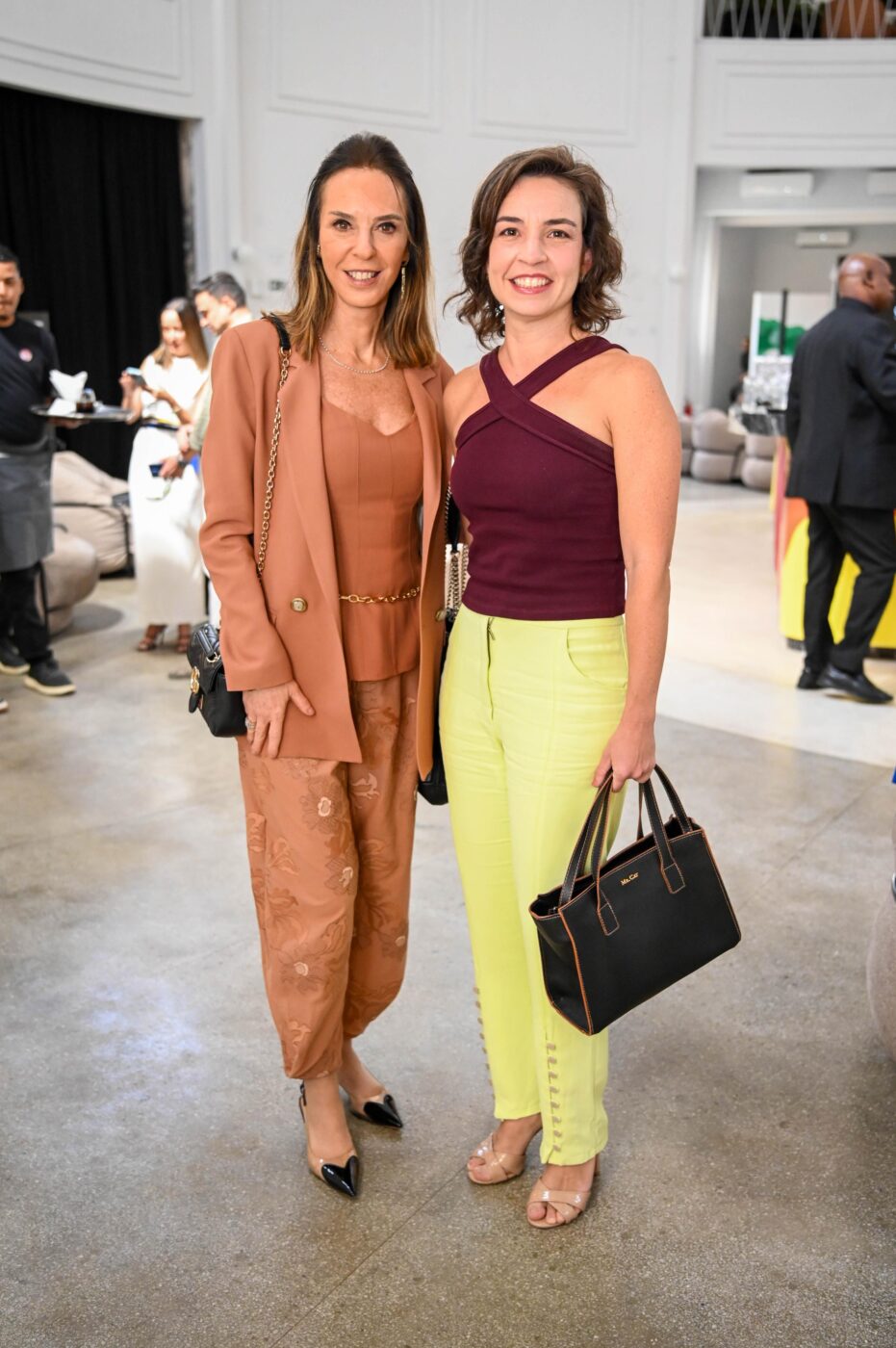 Esther Schattan e Clarissa Mattos