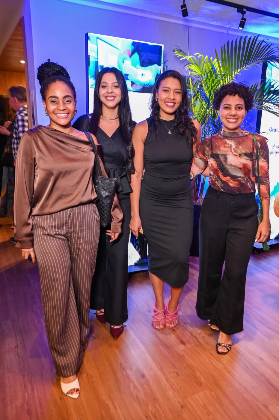 Isabella Borges, Mylena Moutinho, Sarah Mascarenhas e Iracy Marques