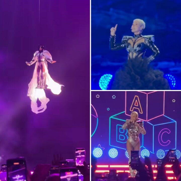Xuxa estreia turnê de despedida com voo em nave e estádio lotado em São Paulo; assista