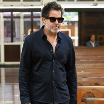 Murilo Benício participa de missa em homenagem a Preta Gil um ano após sua morte