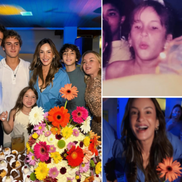 Claudia Leitte celebra 46 anos e abre álbum de fotos ao lado da família e amigos