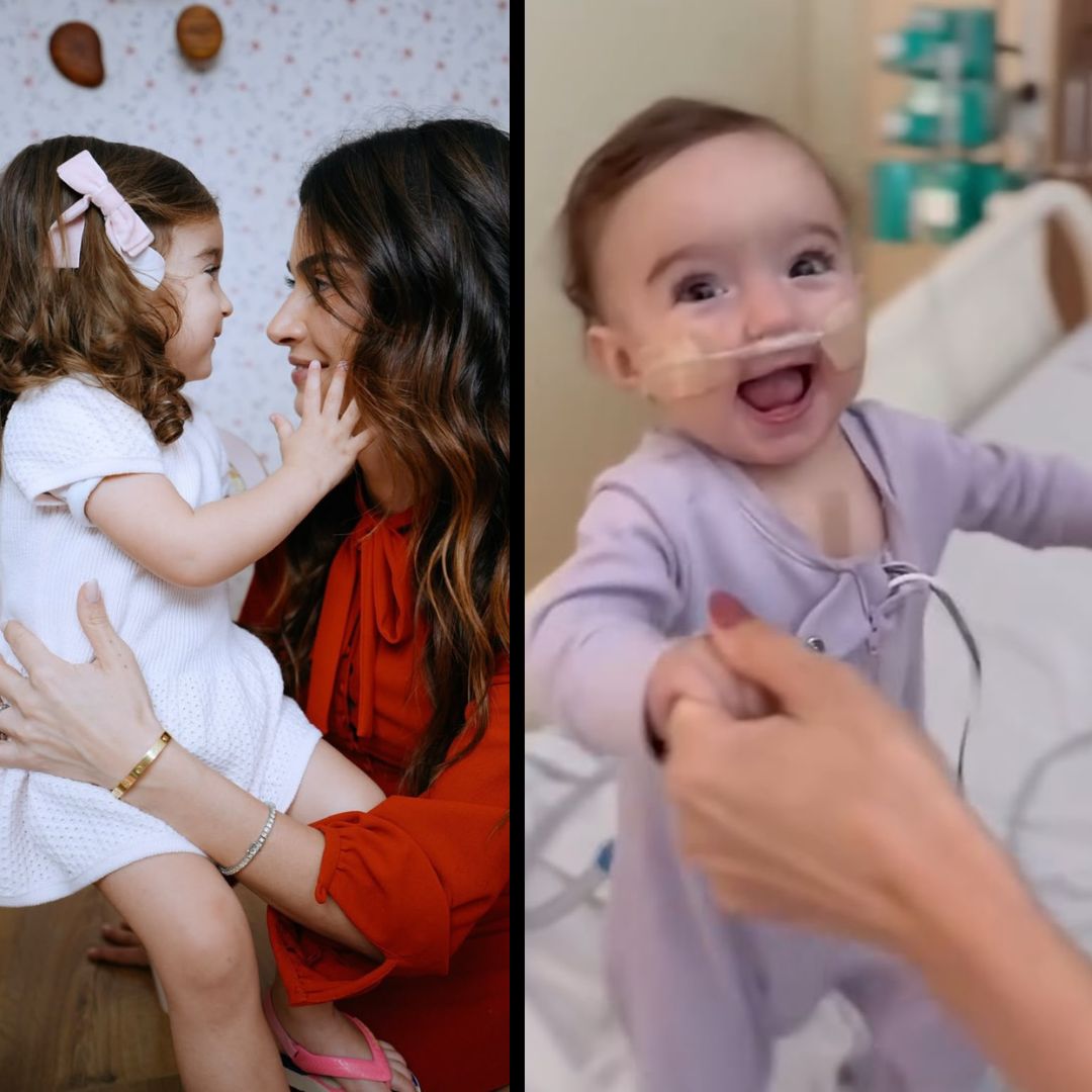 Thaila Ayala relembra cirurgia da filha Tereza aos 2 meses: ‘Olhar para você é presenciar o milagre de Deus’