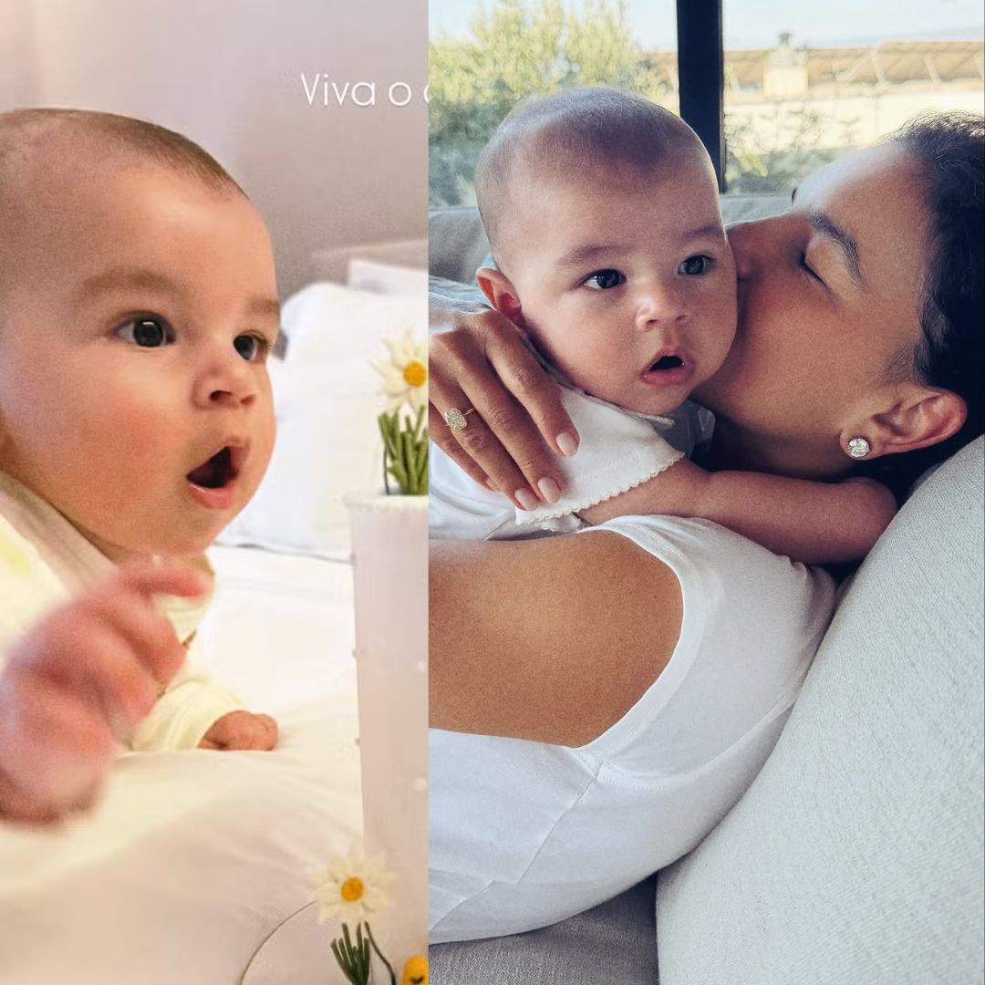 Mariana Rios celebra 7 meses do filho Palo: ‘Viva o amor da minha vida’
