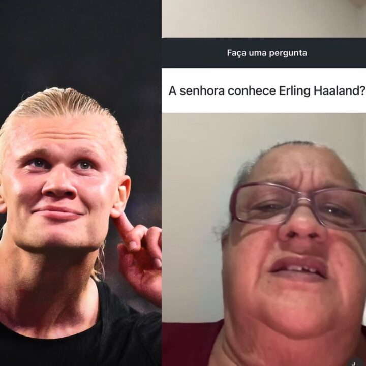 Haaland reage com risadas após brasileira ter dificuldade para pronunciar seu nome; veja vídeo