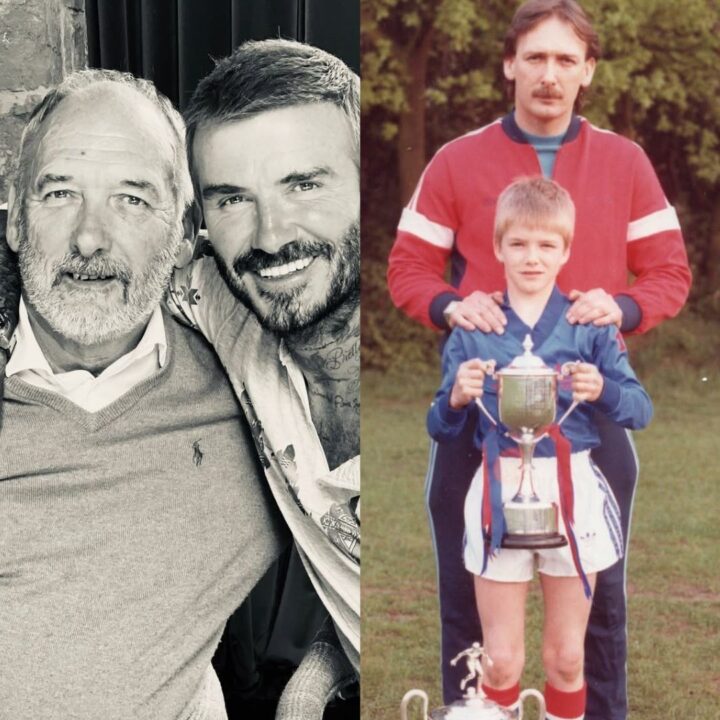 David Beckham resgata fotos raras da infância e da adolescência ao celebrar aniversário do pai