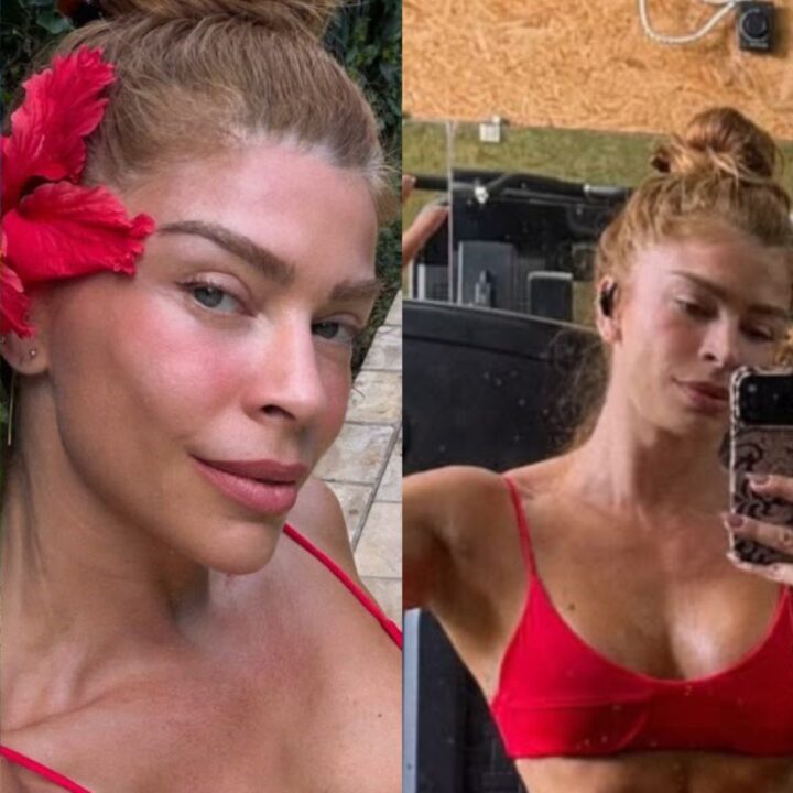 Aos 44 anos, Grazi Massafera exibe abdômen definido após treino; veja