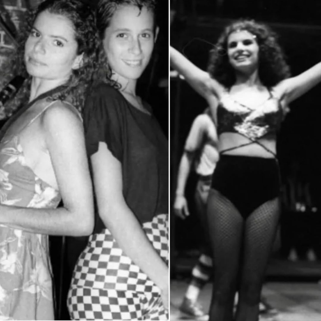 Debora Bloch resgata fotos raras com Andréa Beltrão e relembra início da carreira no teatro