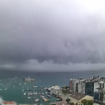 Veja os bairros de Salvador com maior volume de chuva nas últimas 24 horas