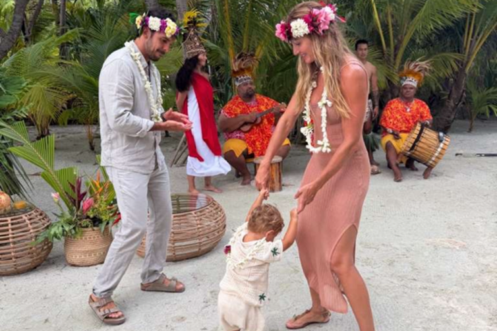 Gisele Bündchen aproveita férias em família no Taiti e encanta com registros: ‘Que lugar especial’