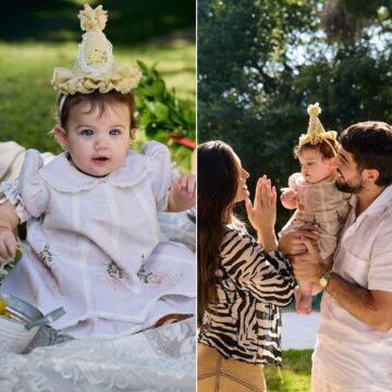 Rafa Kalimann e Nattan celebram os seis meses da filha Zuza; veja fotos