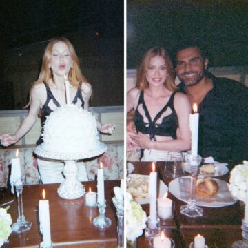 Marina Ruy Barbosa abre álbum de aniversário e surge em foto rara com o noivo Abdul Fares