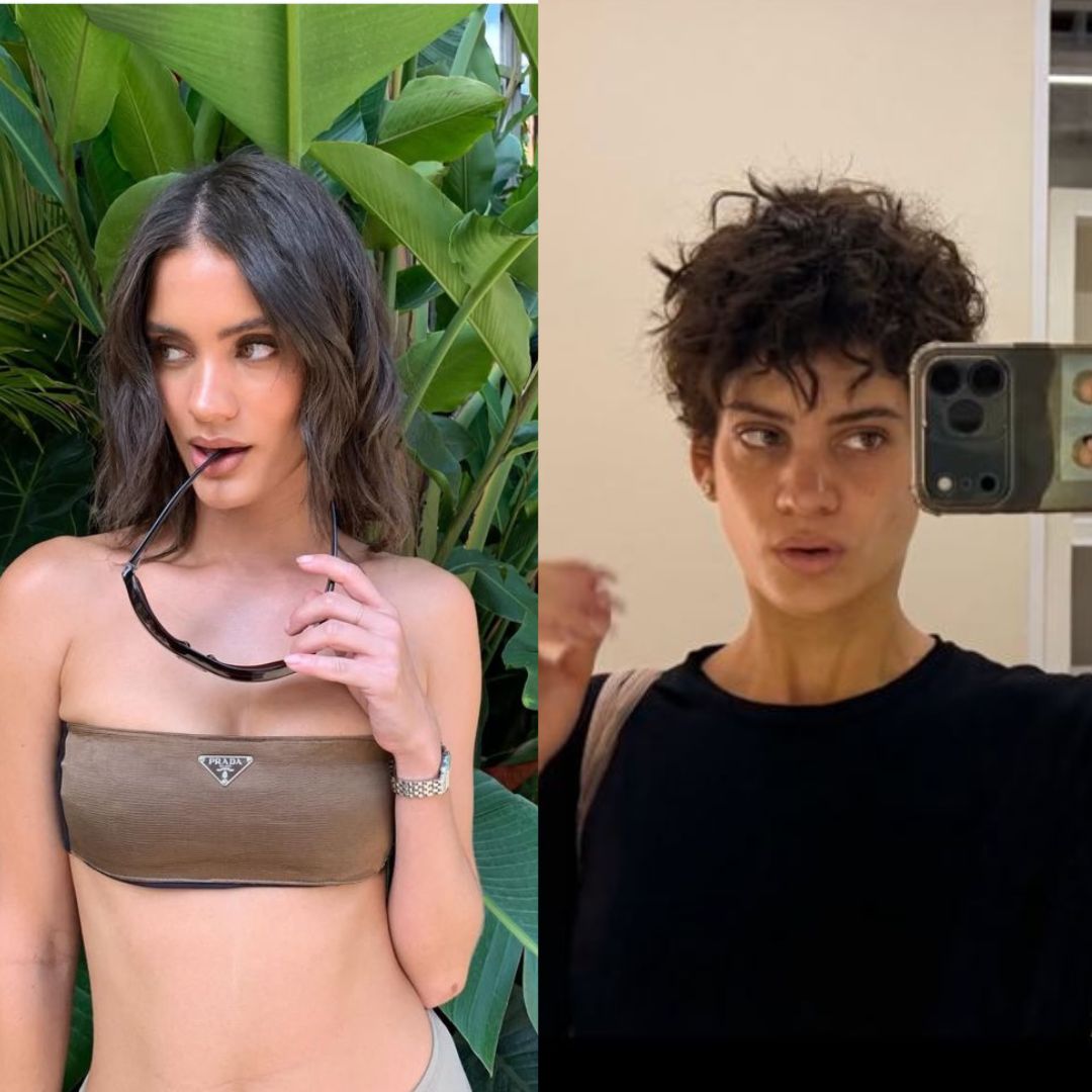 Laura Fernandez inicia transição capilar, muda o visual e desabafa: ‘Crise atrás de crise’