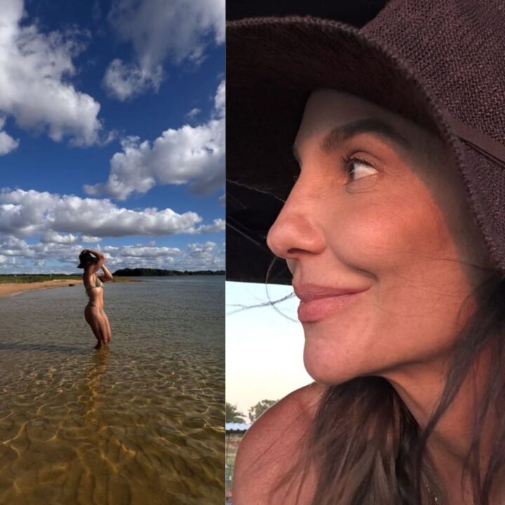 Ivete Sangalo curte dia de sol no Vale do São Francisco; veja fotos