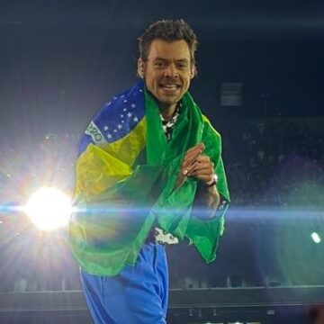 Com estrutura apoteótica, Harry Styles celebra fase dançante com o público brasileiro