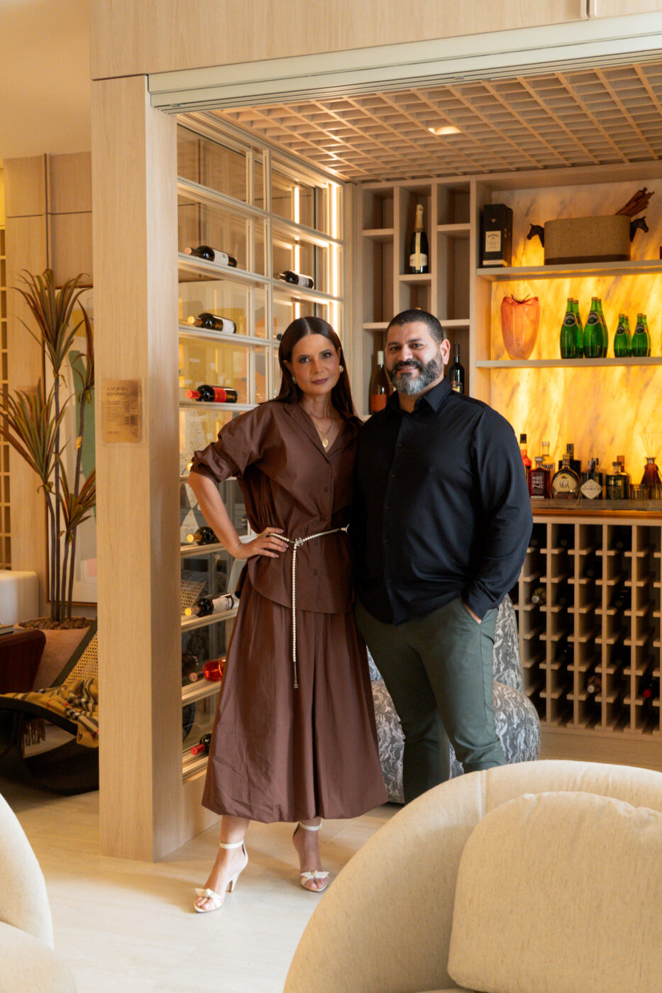 Lucy Bomfim e Diego Mayer