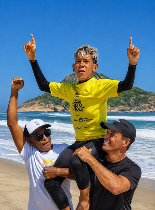 Surfista baiano de 11 anos conquista título latino-americano e vai representar o Brasil em Portugal