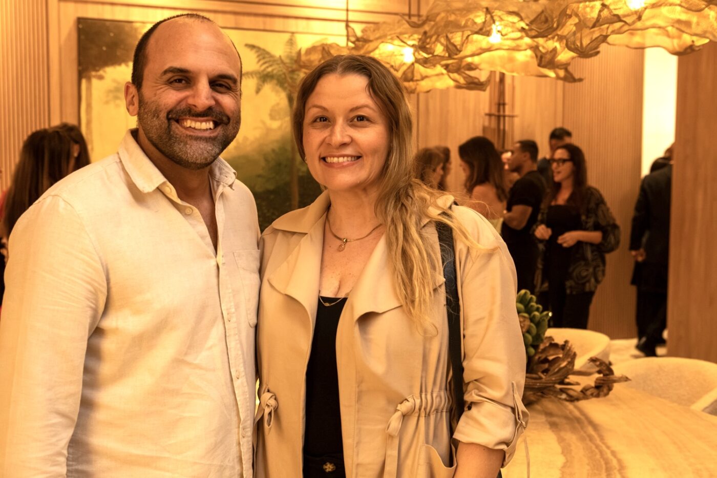 Artur Aranha e Silvia Galindo 
