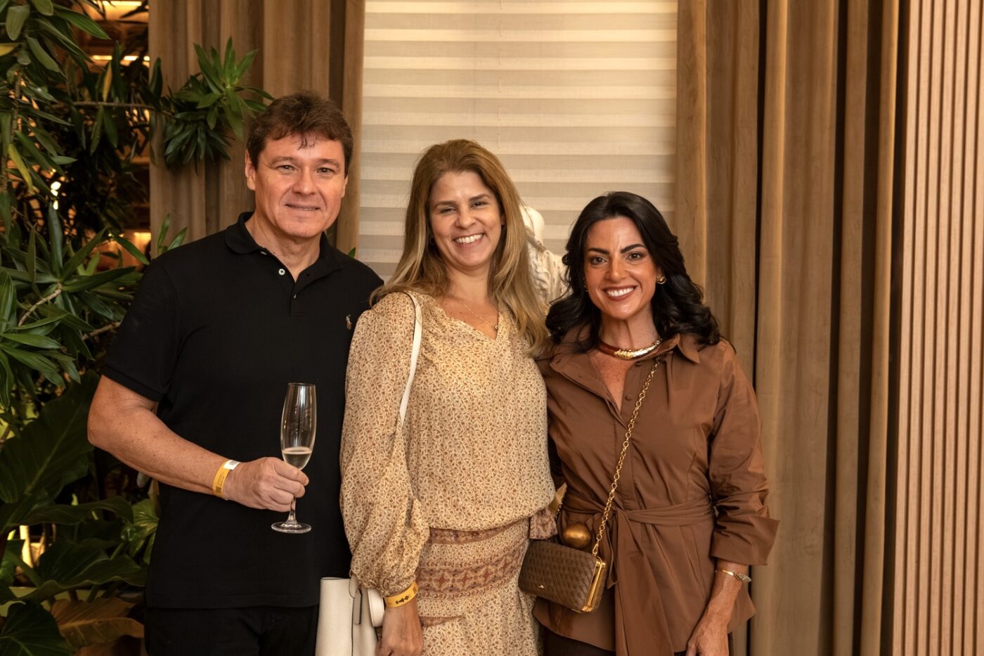 Samuel, Lívia Freire e Daniela Lopes