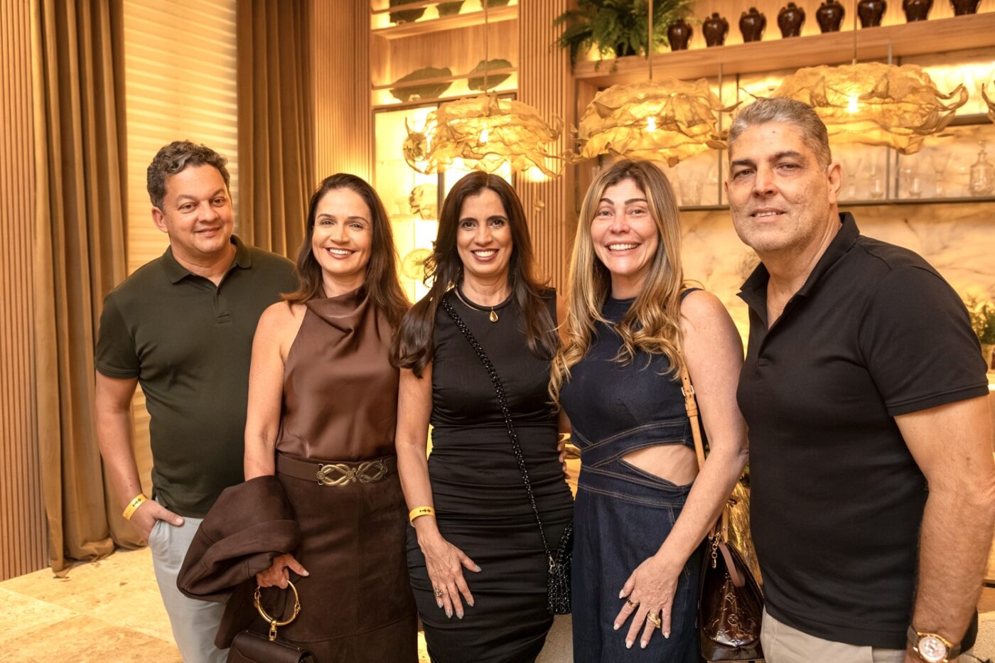 Carlos, Carla Maciel, Fernanda Bahia, Fernanda e Fernando Milcent