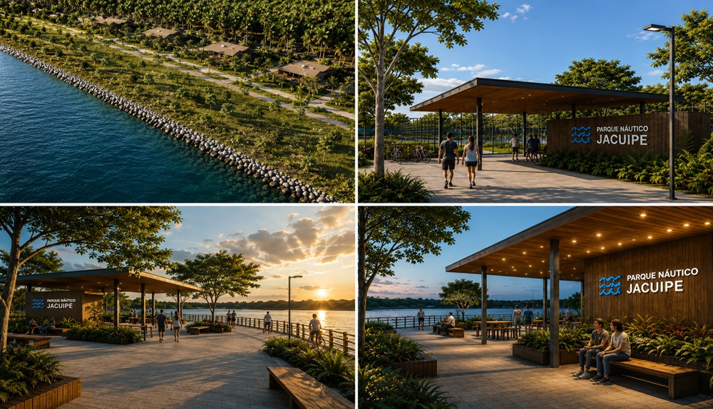 Feira de Santana avança em projeto de maior parque náutico do Brasil com 260 mil m² de estrutura