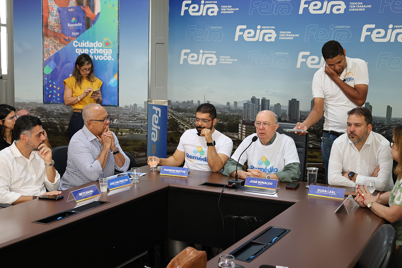 Feira de Santana lança programa com entrega gratuita de medicamentos a domicílio