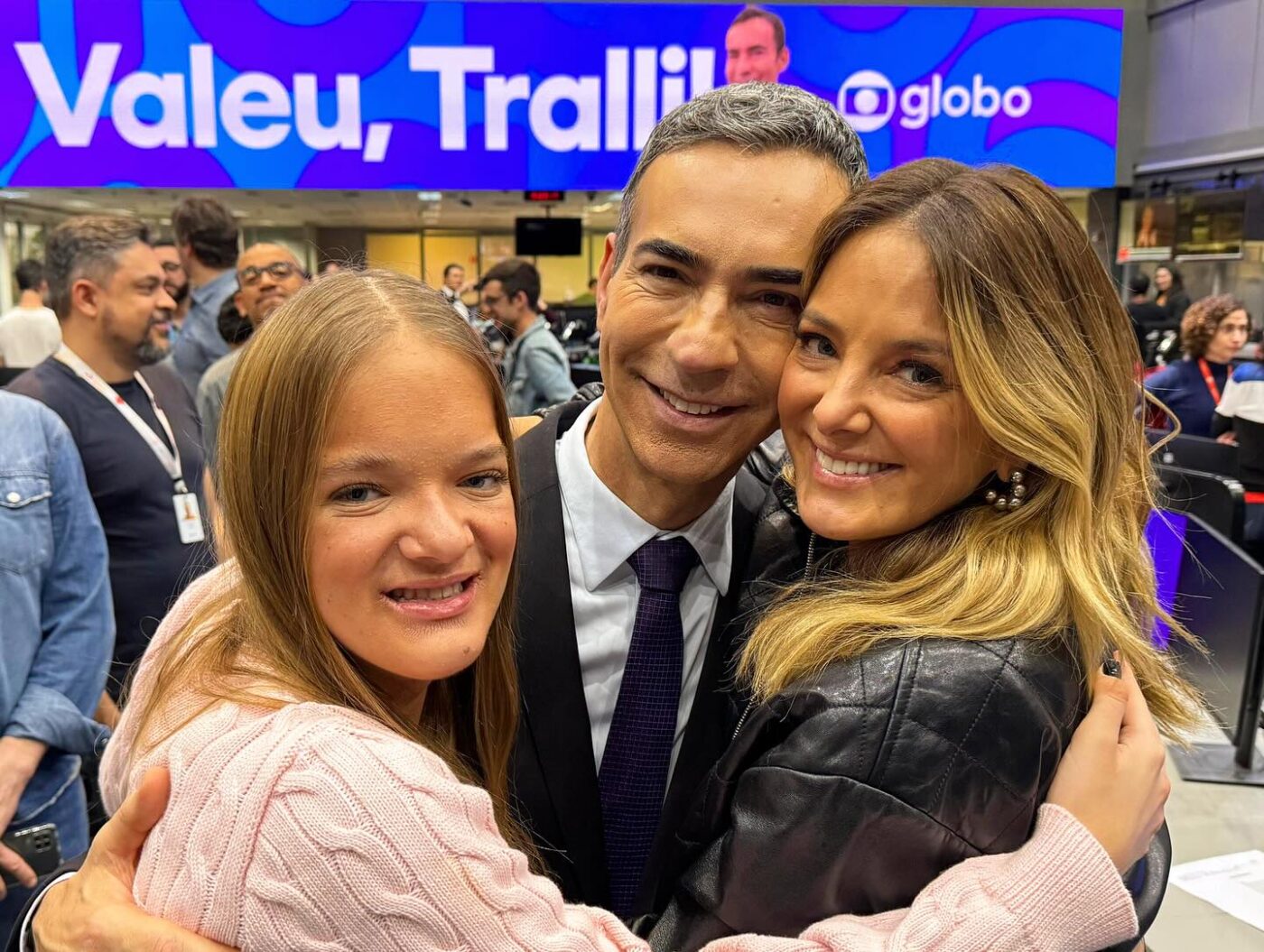 César Tralli resgata cliques antigos com Rafa Justus e celebra aniversário da enteada com declaração especial