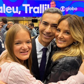 César Tralli resgata cliques antigos com Rafa Justus e celebra aniversário da enteada com declaração especial